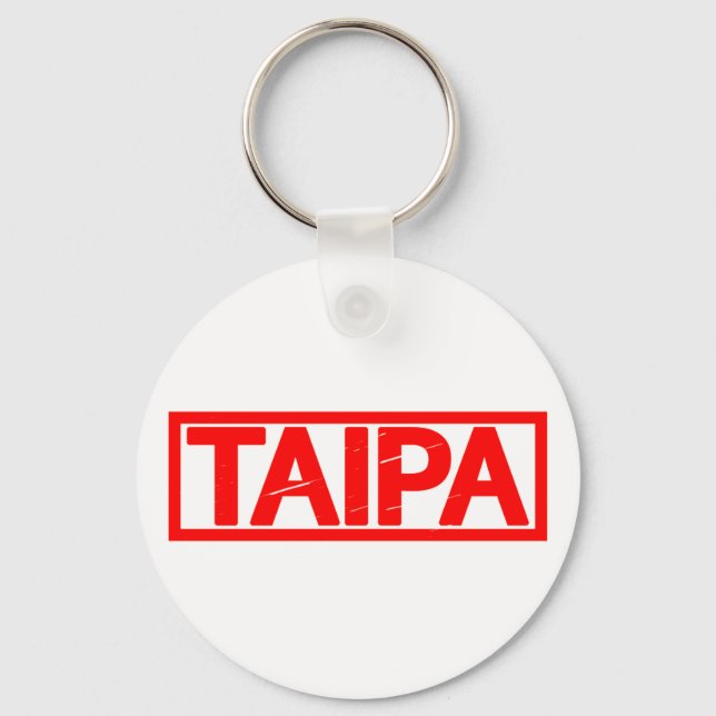 Taipa Stamp Key Ring (Front)