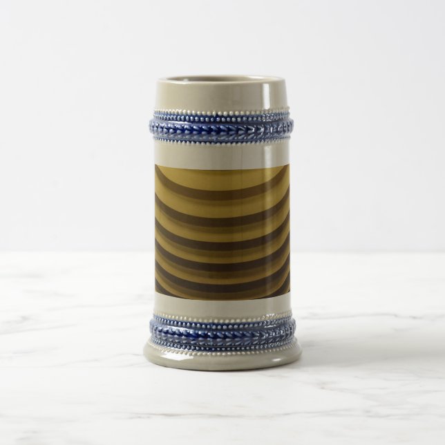 Taipei 101 Damper Grey /Blue 22 oz Stein (Center)