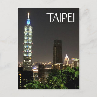 taipei 101 postcard
