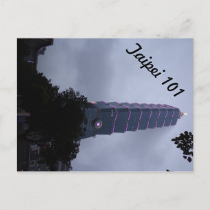 Taipei 101 postcard