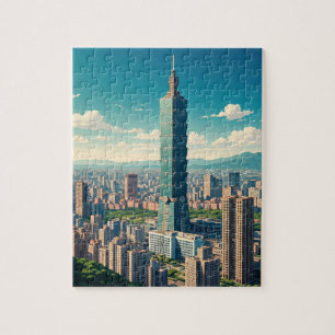 Taipei 101 Taiwan Jigsaw Puzzle
