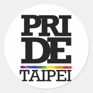 TAIPEI PRIDE -.png Classic Round Sticker