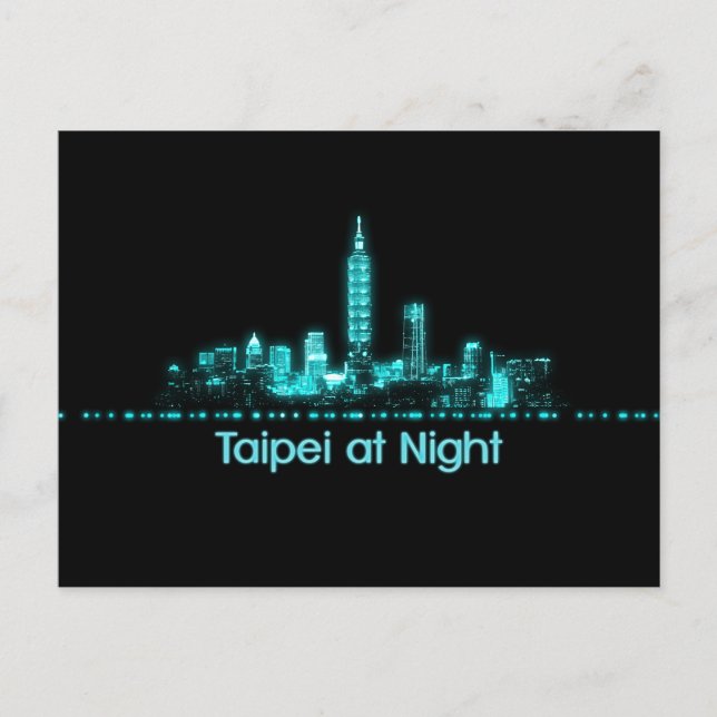 Taipei Skyline Postcard (Front)