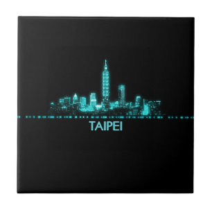 Taipei Skyline Tile