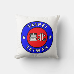 Taipei Taiwan pillow