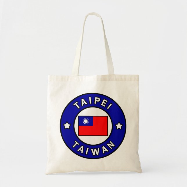Taipei Taiwan Tote Bag (Front)