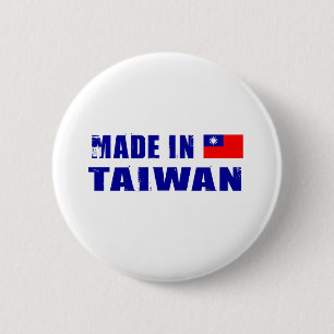 TAIWAN 6 CM ROUND BADGE