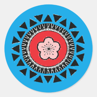 Taiwan Aboriginal Inspired Flag Sticker