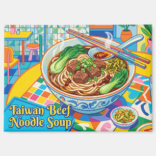 Taiwan Beef Noodle Soup Magnet