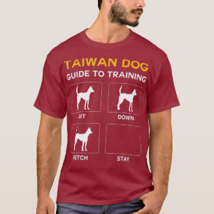 Taiwan Dog Guide To Training Dog Obedience Dog T-Shirt