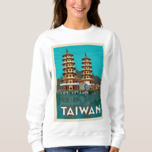 Taiwan Dragon And Tiger Pagodas Sweatshirt
