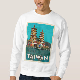 Taiwan   Dragon And Tiger Pagodas Sweatshirt