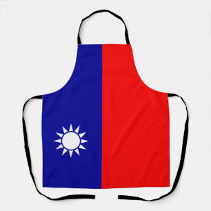 Taiwan Flag Apron