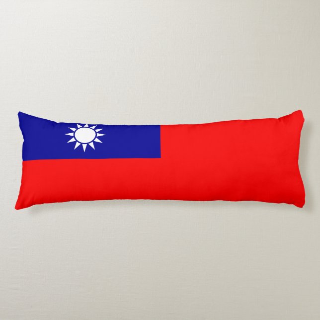 Taiwan Flag Body Cushion (Front)