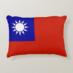 Taiwan flag decorative cushion
