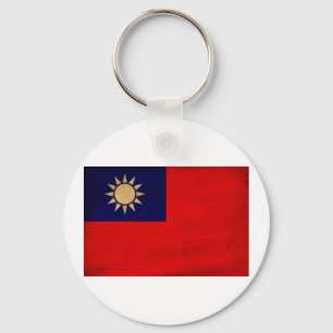 Taiwan Flag Key Ring
