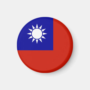 Taiwan flag magnet