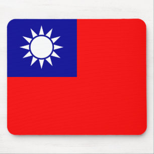 Taiwan Flag Mouse Pad