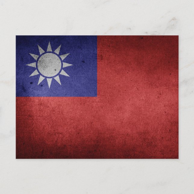 Taiwan Flag Postcard (Front)