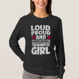 Taiwan Flag Proud Taian People Men & Women T-Shirt