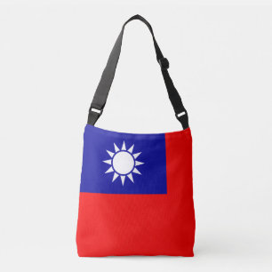 Taiwan Flag: Republic of China, Chinese Taipei Crossbody Bag