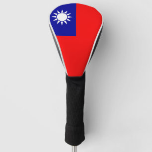 Taiwan Flag: Republic of China, Chinese Taipei Golf Head Cover