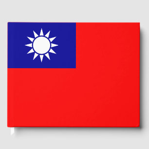Taiwan Flag: Republic of China, Chinese Taipei Guest Book