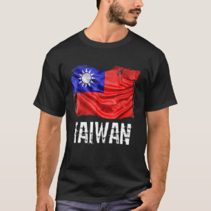 Taiwan Flag Republic Of China Roc Flag T-Shirt