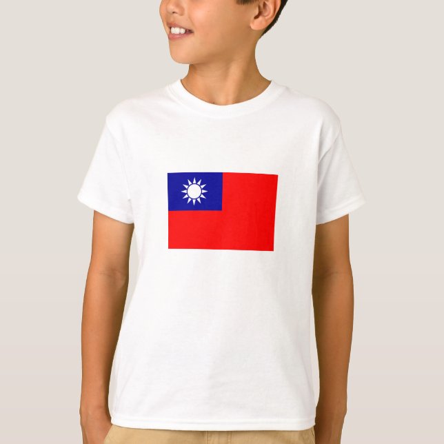 Taiwan Flag T-Shirt (Front)