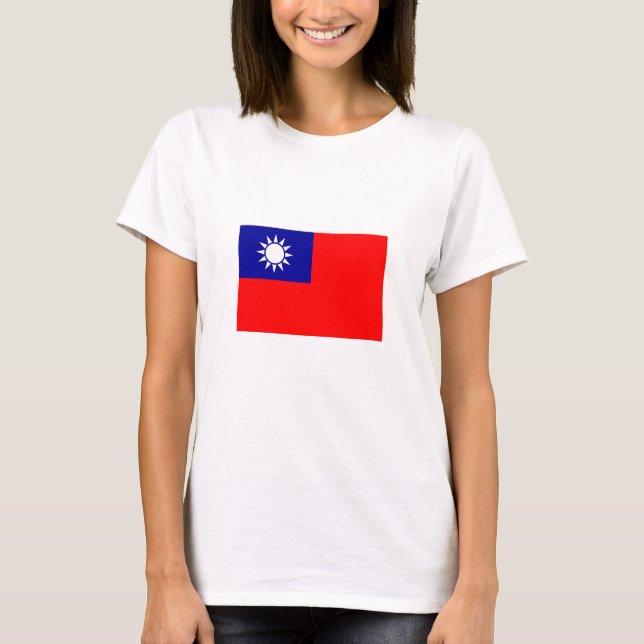 Taiwan Flag T-Shirt (Front)