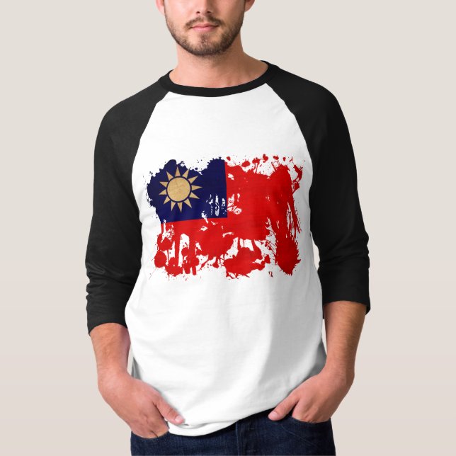 Taiwan Flag T-Shirt (Front)
