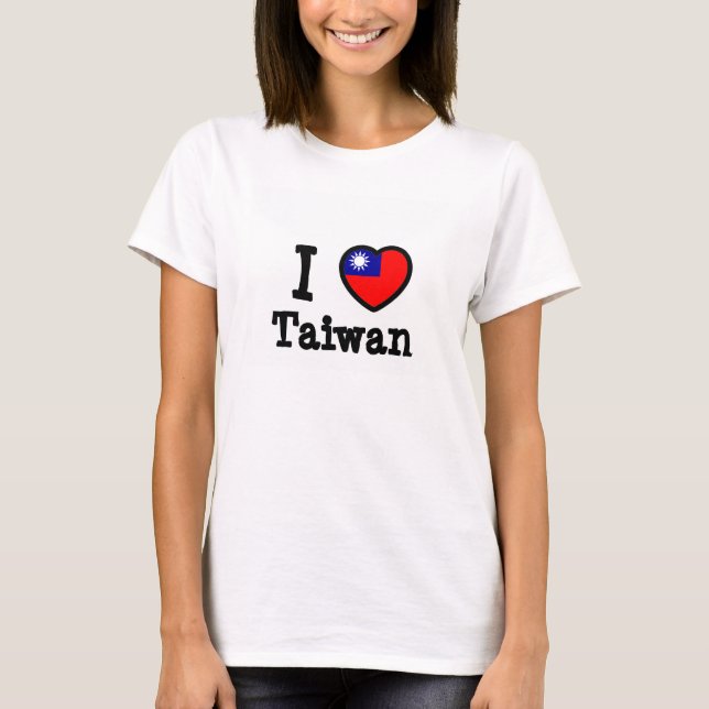 Taiwan Flag T-Shirt (Front)