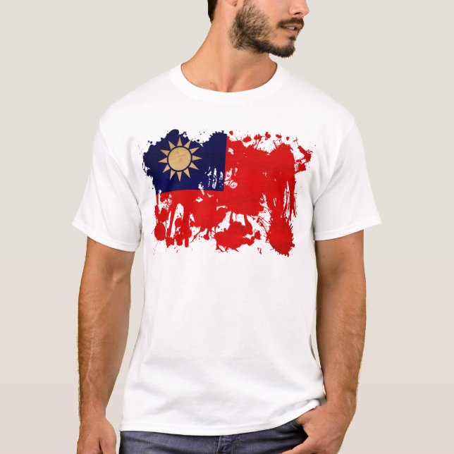 Taiwan Flag T-Shirt (Front)