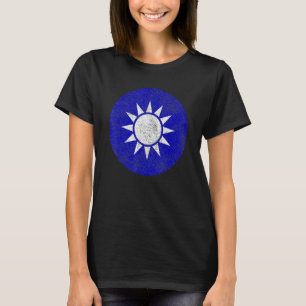 TAIWAN FLAG TAIWANESE EMBLEM ROUNDEL TAIPEI T-Shirt