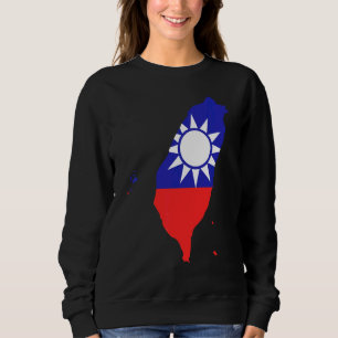 Taiwan Flag Taiwanese Love Taiwan Free Support Tai Sweatshirt