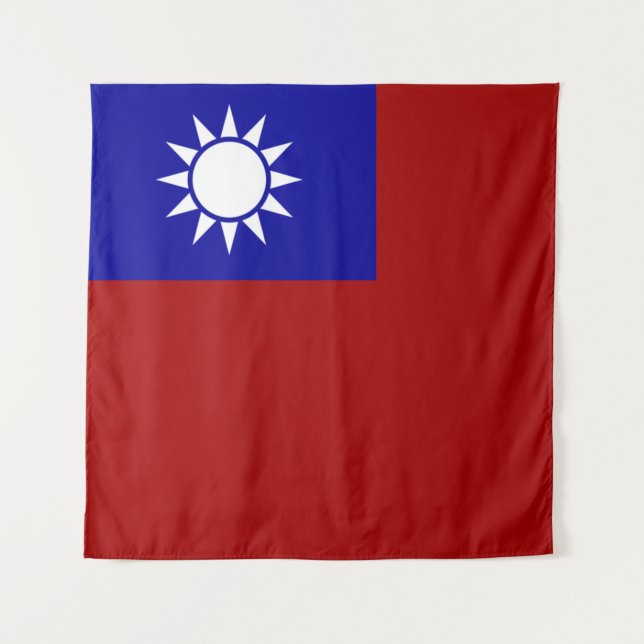 Taiwan flag tapestry (Front)