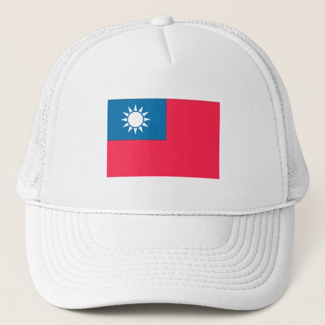 Taiwan Flag Trucker Hat (Front)