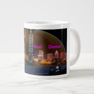 Taiwan iron dome large coffee mug