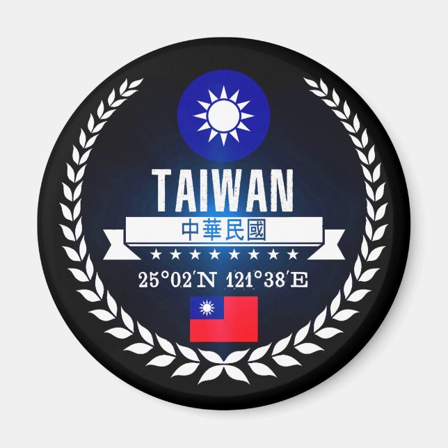 Taiwan Magnet (Front)