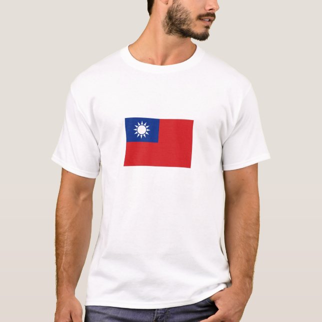 Taiwan National Flag T-Shirt (Front)