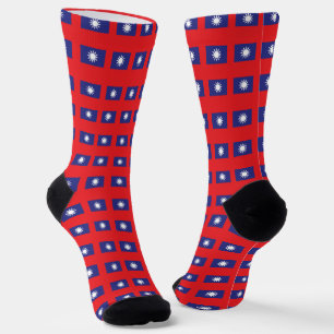 Taiwan Socks, patriotic Taiwanese Flag fashion Socks