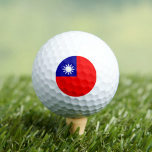 Taiwanese Flag, Flag of Taiwan Golf Balls
