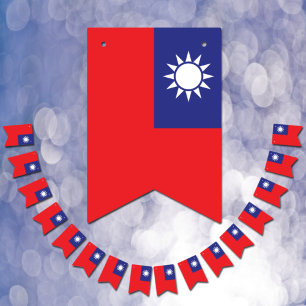 Taiwanese Flag & Party Taiwan Banners / Weddings