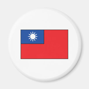 Taiwanese Flag T-shirts and Gifts Magnet