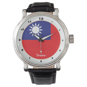 Taiwanese Flag watch, Taiwan fashion /design Watch
