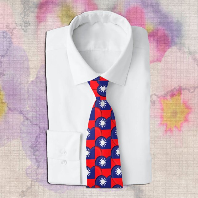 Taiwanese Hearts & Taiwanese Flag / Taiwan Tie (Creator Uploaded)