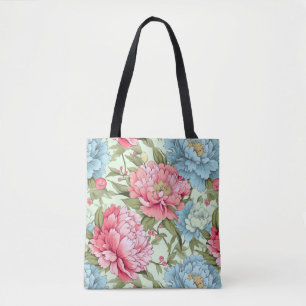 Taiwanese Peonies Tote Bag