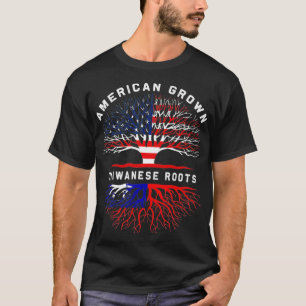 Taiwanese Roots American Grown Tree Family Heritag T-Shirt