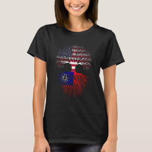 Taiwanese Roots Ancestry Immigrant Patriotic Usa T T-Shirt