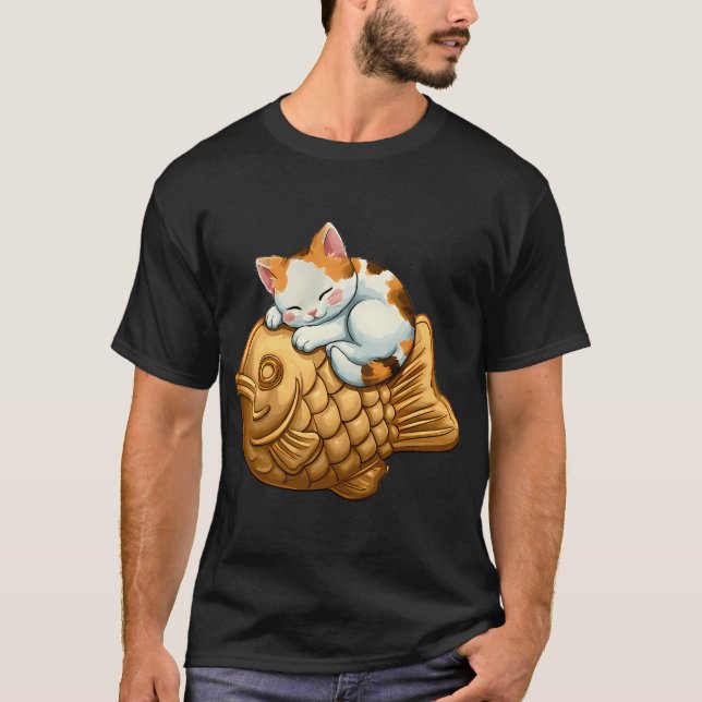 Taiyaki Neko T-Shirt (Front)